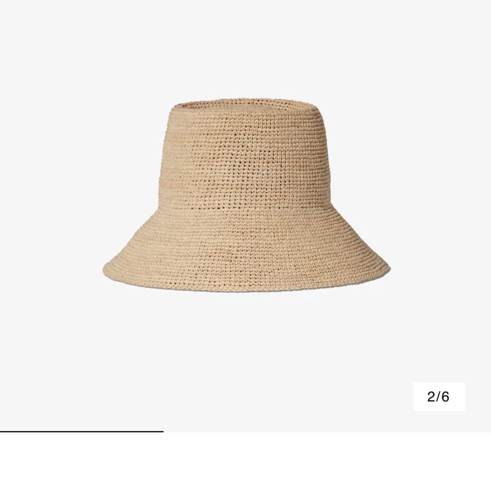 Janessa Leone Felix Woven Bucket Hat